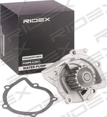 RIDEX 1260W0184 - Водяной насос autospares.lv