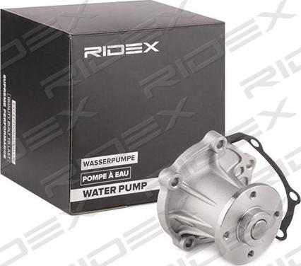 RIDEX 1260W0134 - Водяной насос autospares.lv