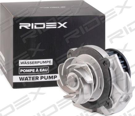 RIDEX 1260W0131 - Водяной насос autospares.lv