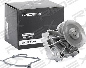 RIDEX 1260W0133 - Водяной насос autospares.lv
