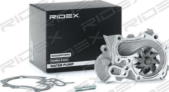 RIDEX 1260W0132 - Водяной насос autospares.lv