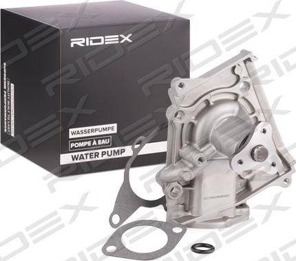 RIDEX 1260W0122 - Водяной насос autospares.lv