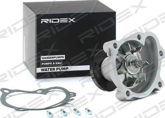 RIDEX 1260W0127 - Водяной насос autospares.lv