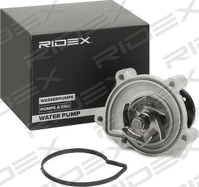 RIDEX 1260W0173 - Водяной насос autospares.lv