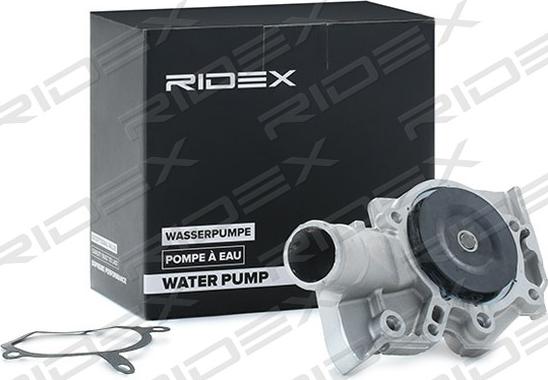 RIDEX 1260W0356 - Водяной насос autospares.lv