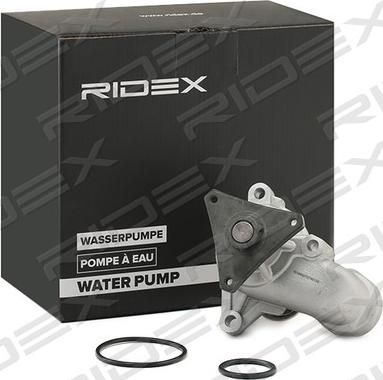 RIDEX 1260W0292 - Водяной насос autospares.lv