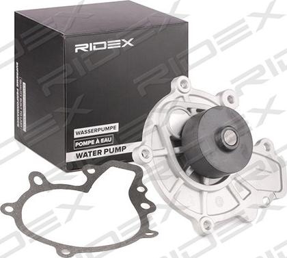 RIDEX 1260W0254 - Водяной насос autospares.lv