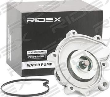 RIDEX 1260W0204 - Водяной насос autospares.lv