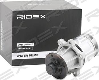 RIDEX 1260W0201 - Водяной насос autospares.lv