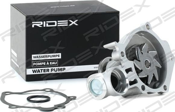 RIDEX 1260W0210 - Водяной насос autospares.lv