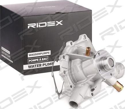 RIDEX 1260W0282 - Водяной насос autospares.lv