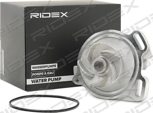 RIDEX 1260W0231 - Водяной насос autospares.lv