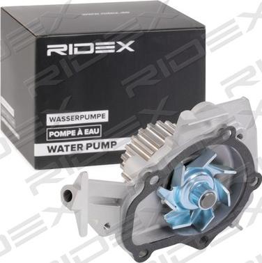 RIDEX 1260W0227 - Водяной насос autospares.lv