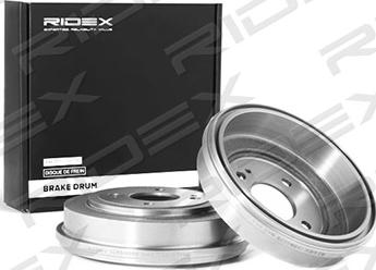 RIDEX 123B0005 - Тормозной барабан autospares.lv