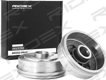 RIDEX 123B0085 - Тормозной барабан autospares.lv