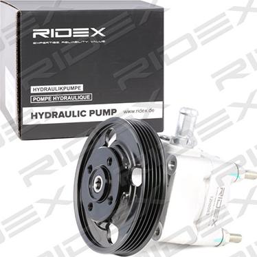 RIDEX 12H0063 - Гидравлический насос, рулевое управление, ГУР autospares.lv