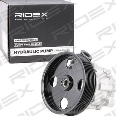 RIDEX 12H0103 - Гидравлический насос, рулевое управление, ГУР autospares.lv