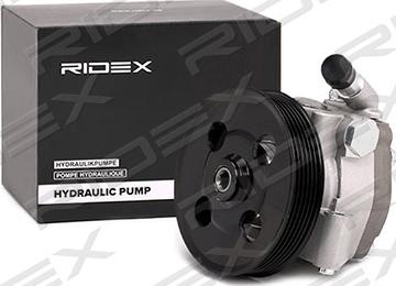 RIDEX 12H0126 - Гидравлический насос, рулевое управление, ГУР autospares.lv