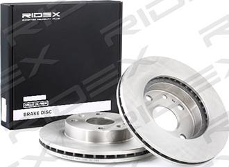 RIDEX 82B0962 - Тормозной диск autospares.lv