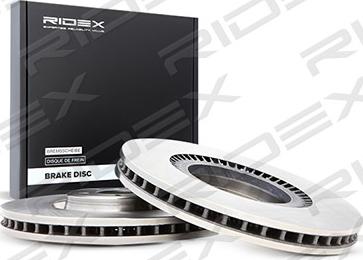 RIDEX 82B0907 - Тормозной диск autospares.lv
