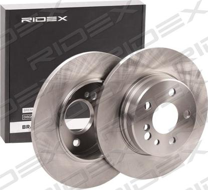 RIDEX 82B0980 - Тормозной диск autospares.lv