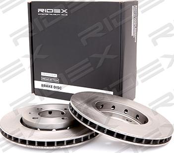 RIDEX 82B0493 - Тормозной диск autospares.lv