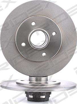 RIDEX 82B0463 - Тормозной диск autospares.lv