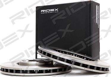 RIDEX 82B0410 - Тормозной диск autospares.lv