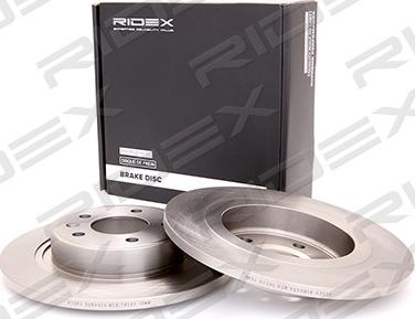 RIDEX 82B0434 - Тормозной диск autospares.lv