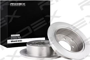 RIDEX 82B0474 - Тормозной диск autospares.lv