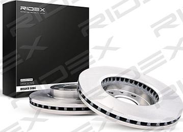 RIDEX 82B0599 - Тормозной диск autospares.lv