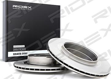 RIDEX 82B0517 - Тормозной диск autospares.lv
