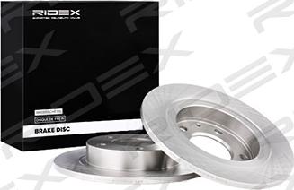 RIDEX 82B0694 - Тормозной диск autospares.lv