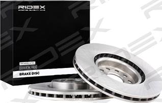 RIDEX 82B0667 - Тормозной диск autospares.lv