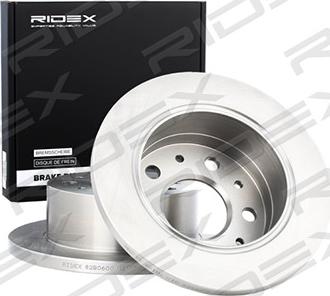 RIDEX 82B0600 - Тормозной диск autospares.lv