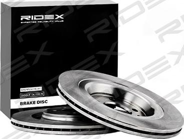 RIDEX 82B0630 - Тормозной диск autospares.lv