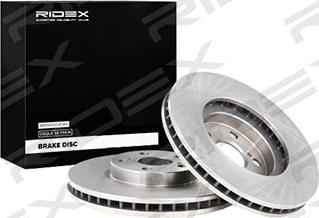 RIDEX 82B0675 - Тормозной диск autospares.lv