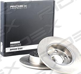 RIDEX 82B0059 - Тормозной диск autospares.lv