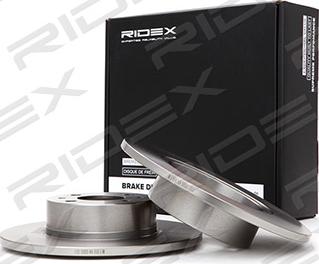 RIDEX 82B0055 - Тормозной диск autospares.lv