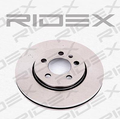 RIDEX 82B0004 - Тормозной диск autospares.lv