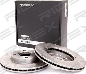 RIDEX 82B0006 - Тормозной диск autospares.lv