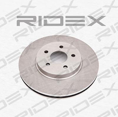 RIDEX 82B0011 - Тормозной диск autospares.lv