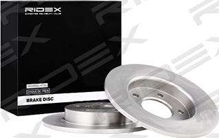 RIDEX 82B0088 - Тормозной диск autospares.lv