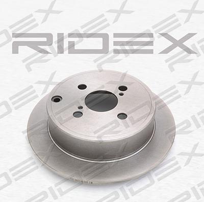 RIDEX 82B0072 - Тормозной диск autospares.lv