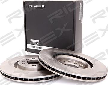 RIDEX 82B0193 - Тормозной диск autospares.lv