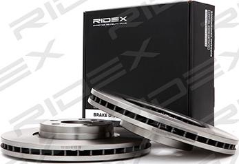 RIDEX 82B0164 - Тормозной диск autospares.lv