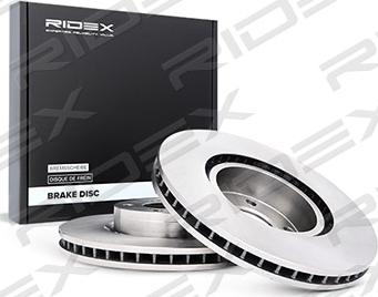 RIDEX 82B0161 - Тормозной диск autospares.lv