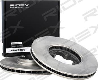 RIDEX 82B0102 - Тормозной диск autospares.lv