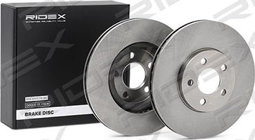 RIDEX 82B0118 - Тормозной диск autospares.lv