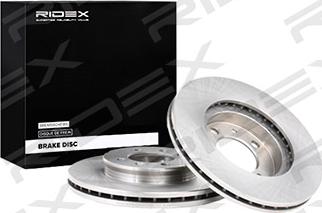 RIDEX 82B0894 - Тормозной диск autospares.lv